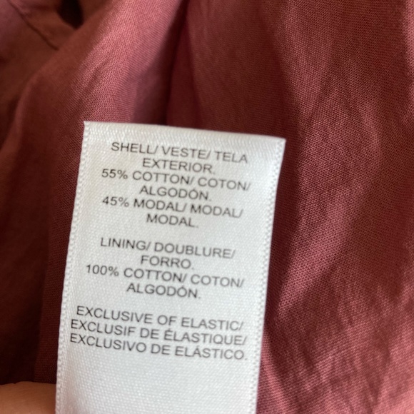 Lucky Brand Tiered Mini Dress in Burgundy - Picture 7 of 7